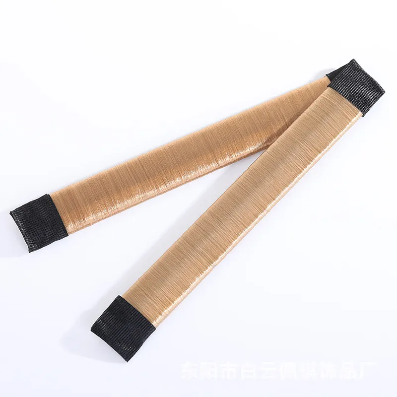 3-pack Kids meatball head hair artifact for Girl Gold image 4
