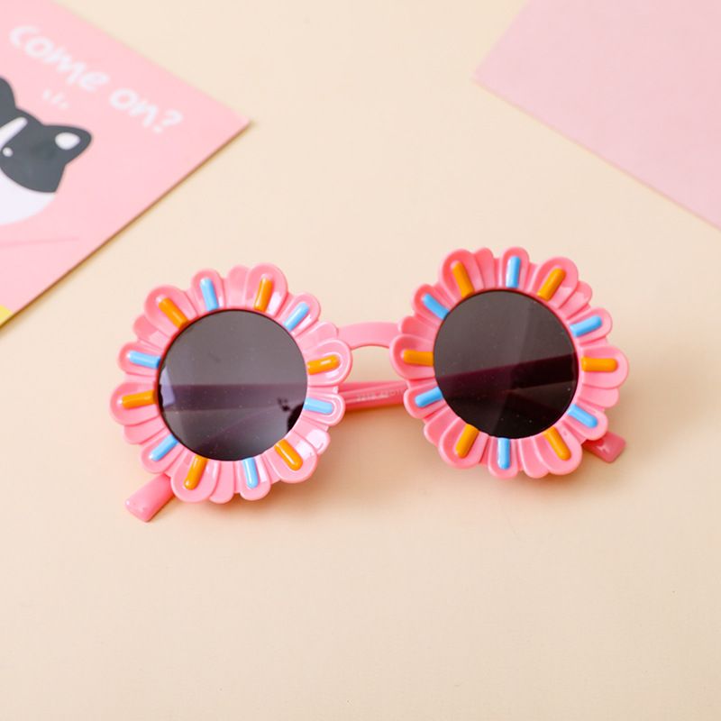 Toddler/kids Likes Sunflower Shape, Fashionable Personality Glasses