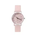 Toddler/kids Candy Color Silicone Quartz Student Watch for Unisex Pink
