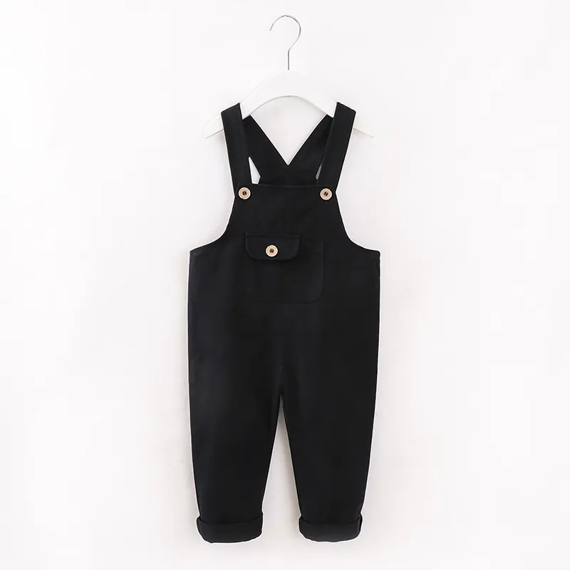 Baby / Toddler Stylish Solid Overalls