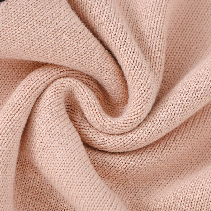 100% Cotton 3D Penguin Beak Knitted Long-sleeve Baby Jumpsuit Light Pink image 6
