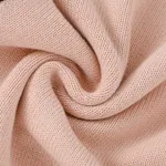100% Cotton 3D Penguin Beak Knitted Long-sleeve Baby Jumpsuit Light Pink image 6
