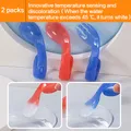 2-pack Color Changing Toddler Forks & Spoons Innovative Temperature Sensing and Discoloration  image 1