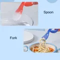2-pack Color Changing Toddler Forks & Spoons Innovative Temperature Sensing and Discoloration  image 4