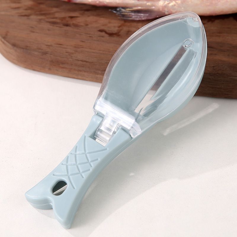 With A Lid Practical Scale-Removing Knife To Kill Fish Hand Scaler Fish Scaler Home Kitchen Small Tools