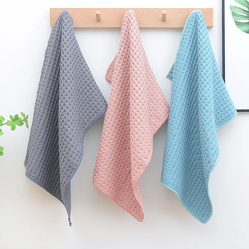 

Honeycomb Weave Soft Quick Dry Lint Free Towel