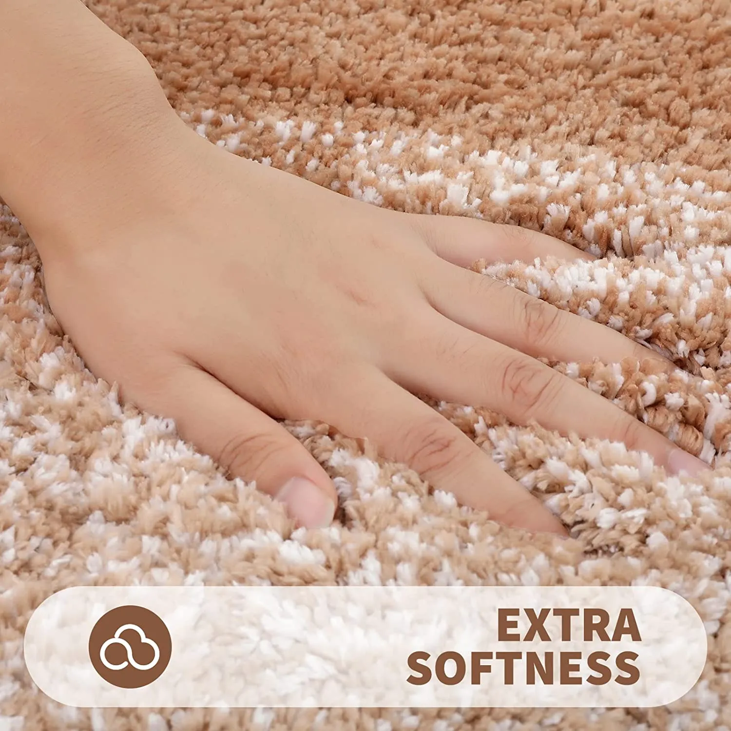 Tapetes de casa de banho Super Soft Absorbent Non Slip Bath Mat para o banheiro Quarto Kitchen Door Mat Tapete de chão  image 3