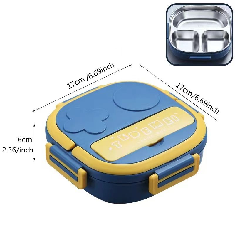 Portable Stainless Steel Lunch Box