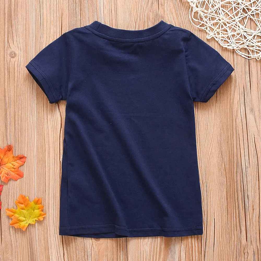 Lovely Tractors Print Short-sleeve Tee for Baby and Toddler Boys  image 4