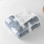 Polar Bear Print Fleece Blankets Home Bed Blanket Kids Bedding Baby Blanket for All Seasons  image 6