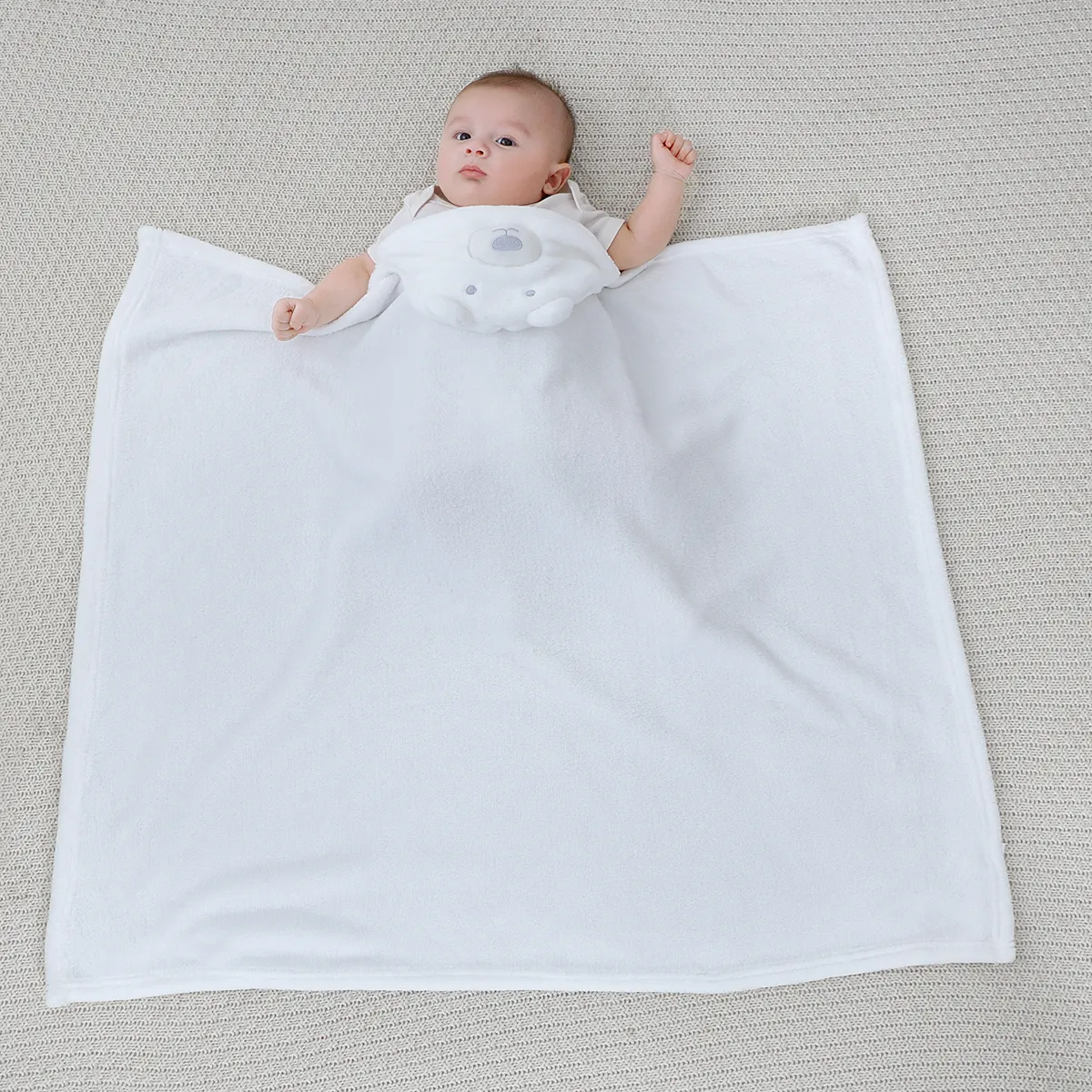 Baby hooded wrap blanket hot sale