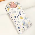 Baby Print Blanket, Soft and Warm Spring and Autumn Stroller Blankets for Newborn Infant and Toddler  image 4