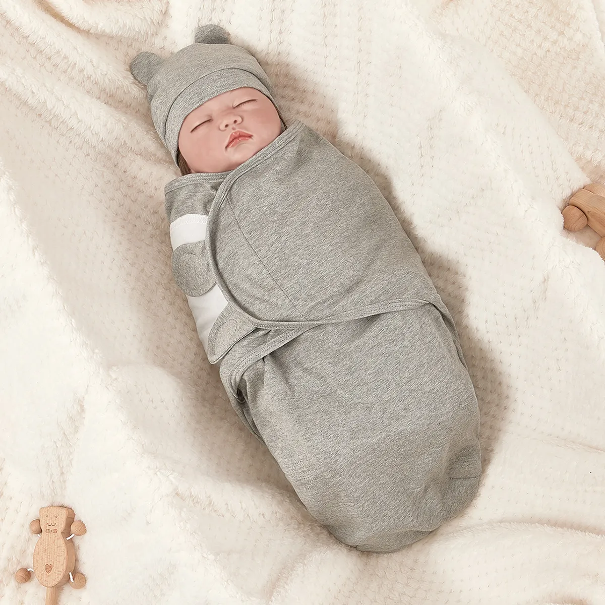 100% Coton Unisexe Baby Printemps-Été Ultra Soft Sleeping Bags