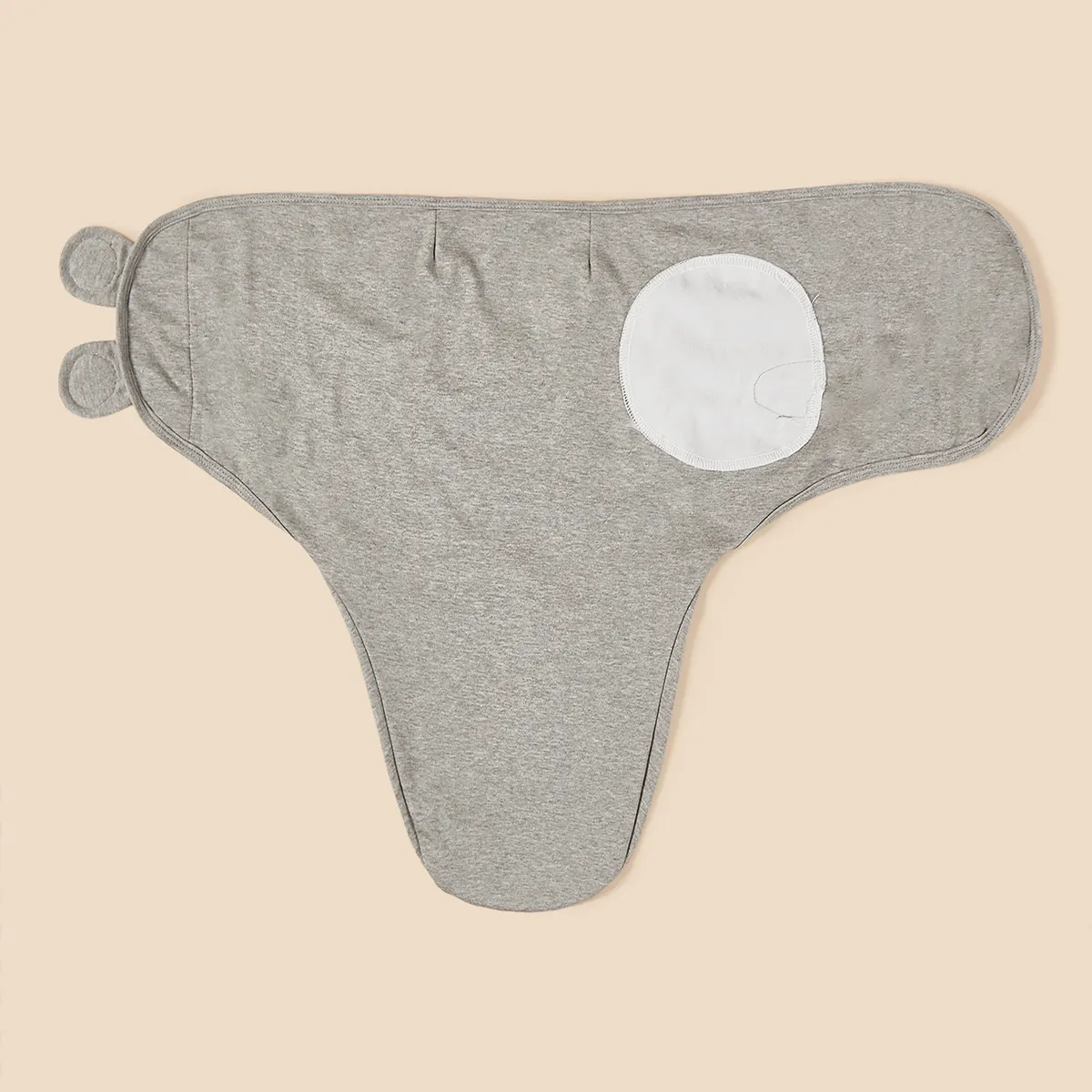 100% algodão unissex bebê primavera-verão ultra macio sacos de dormir Cinzento Claro big image 1