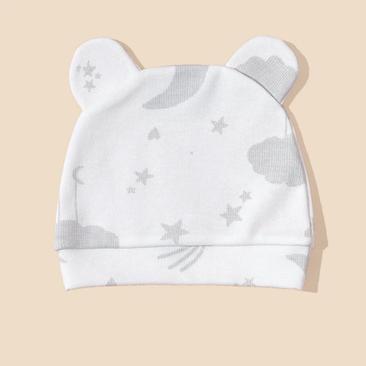 Unisex Cotton Medium Thin Sleeping Bag with Stars/Moon/Clouds Pattern  image 6
