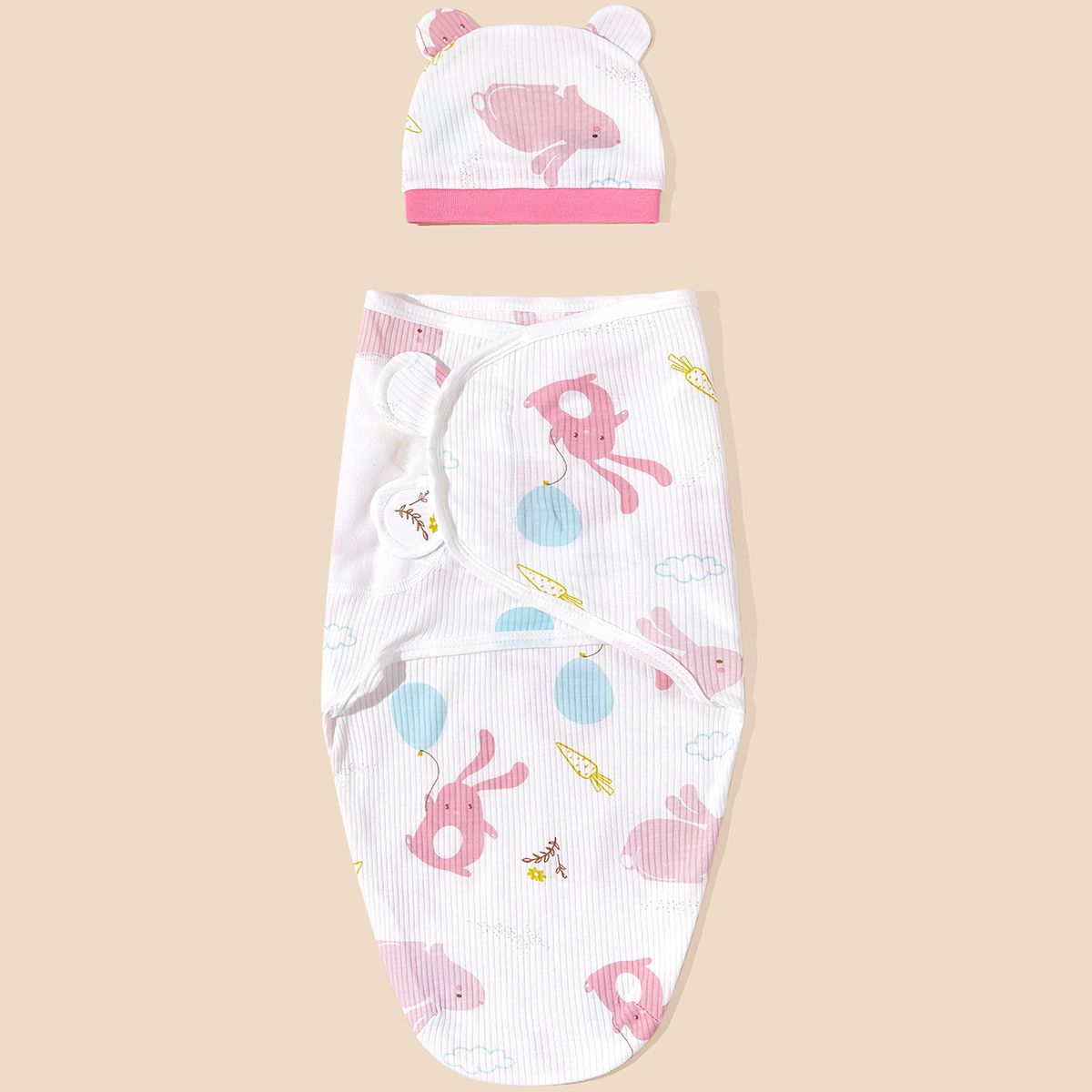 Unisex Cotton Sleeping Bag For Babies - Medium Thick With Anti-Kick Zipper Design