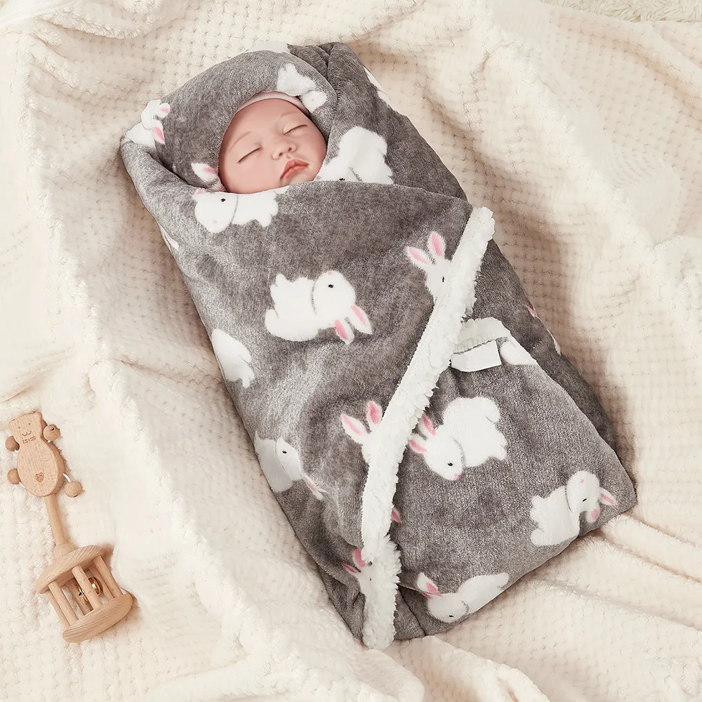 Double-Layer Thickened Baby Blanket for Autumn and Winter big image 5
