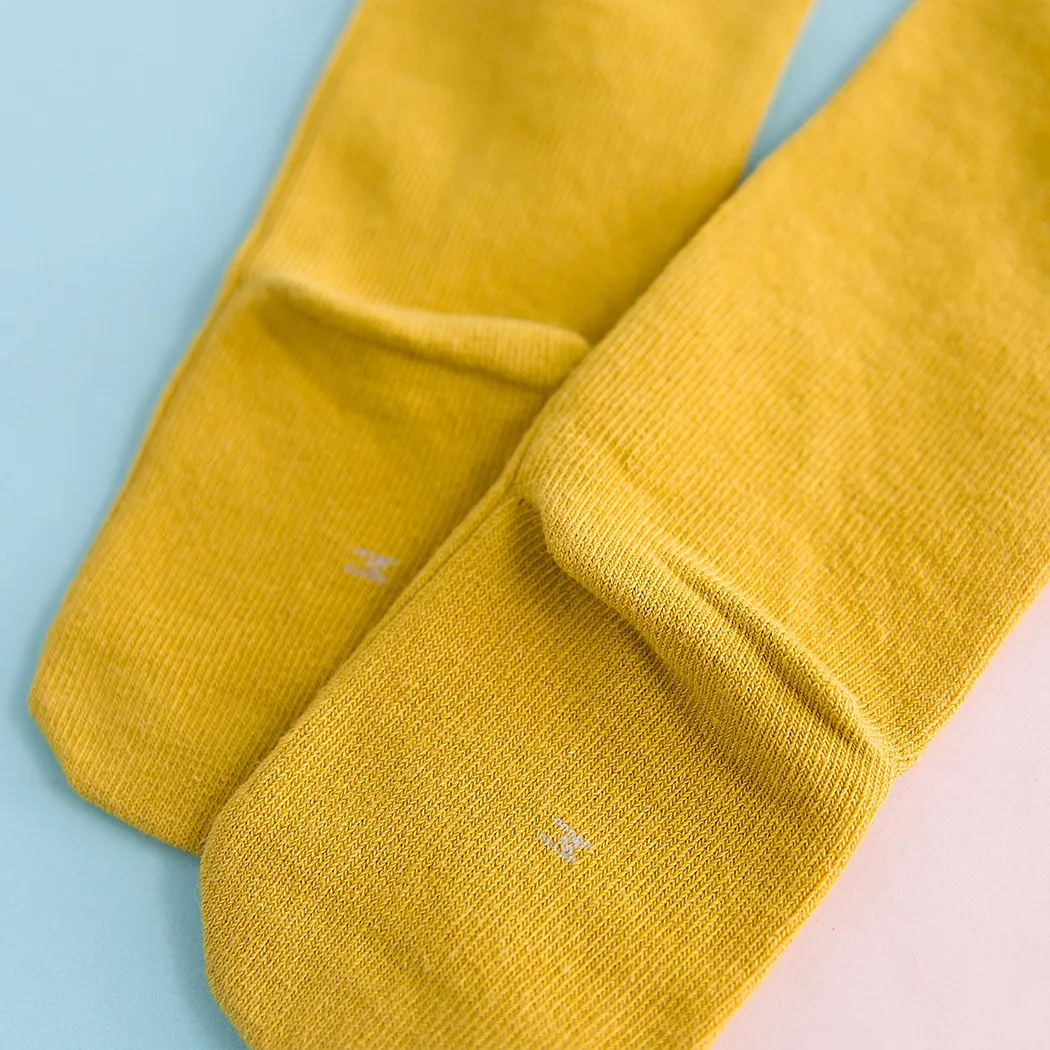 Meias adoráveis com o desenho do gato para bebé menina Amarelo image 4