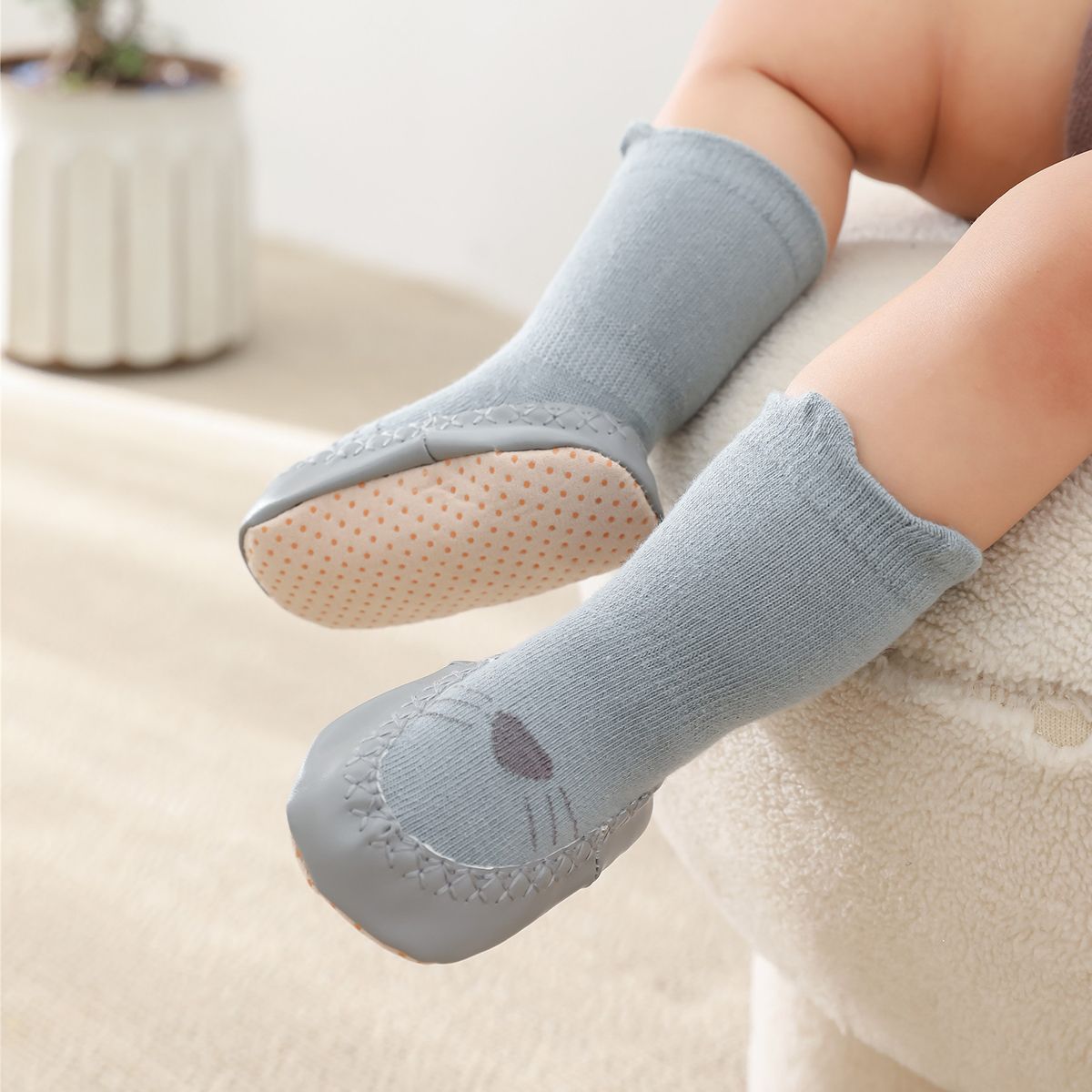 Baby Cartoon Jacquard Antiskid Floor Socks