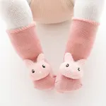 Baby / Toddler Cute Cartoon Animal Thermal Socks Pink