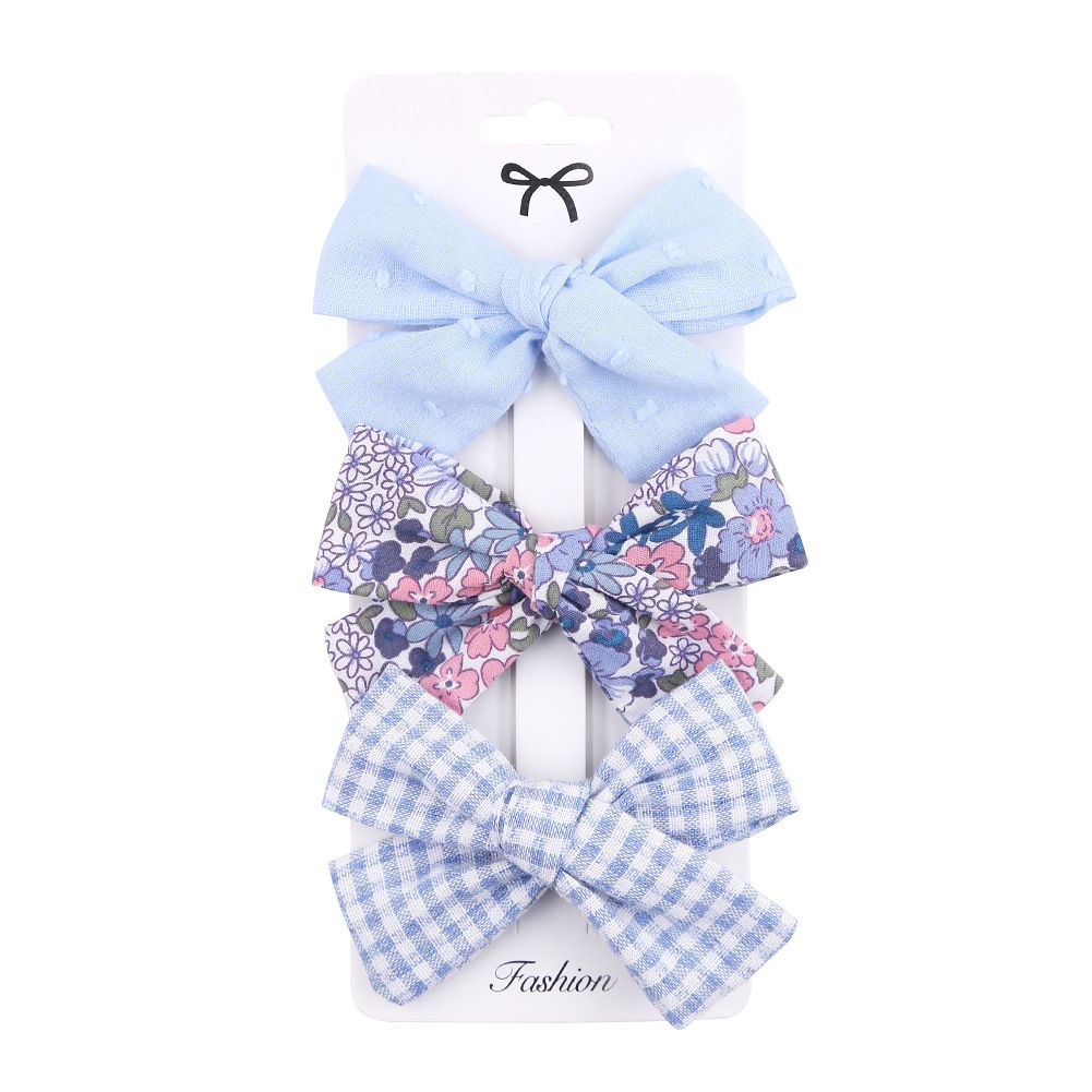 3-pack Bowknot Hairpins For Girls