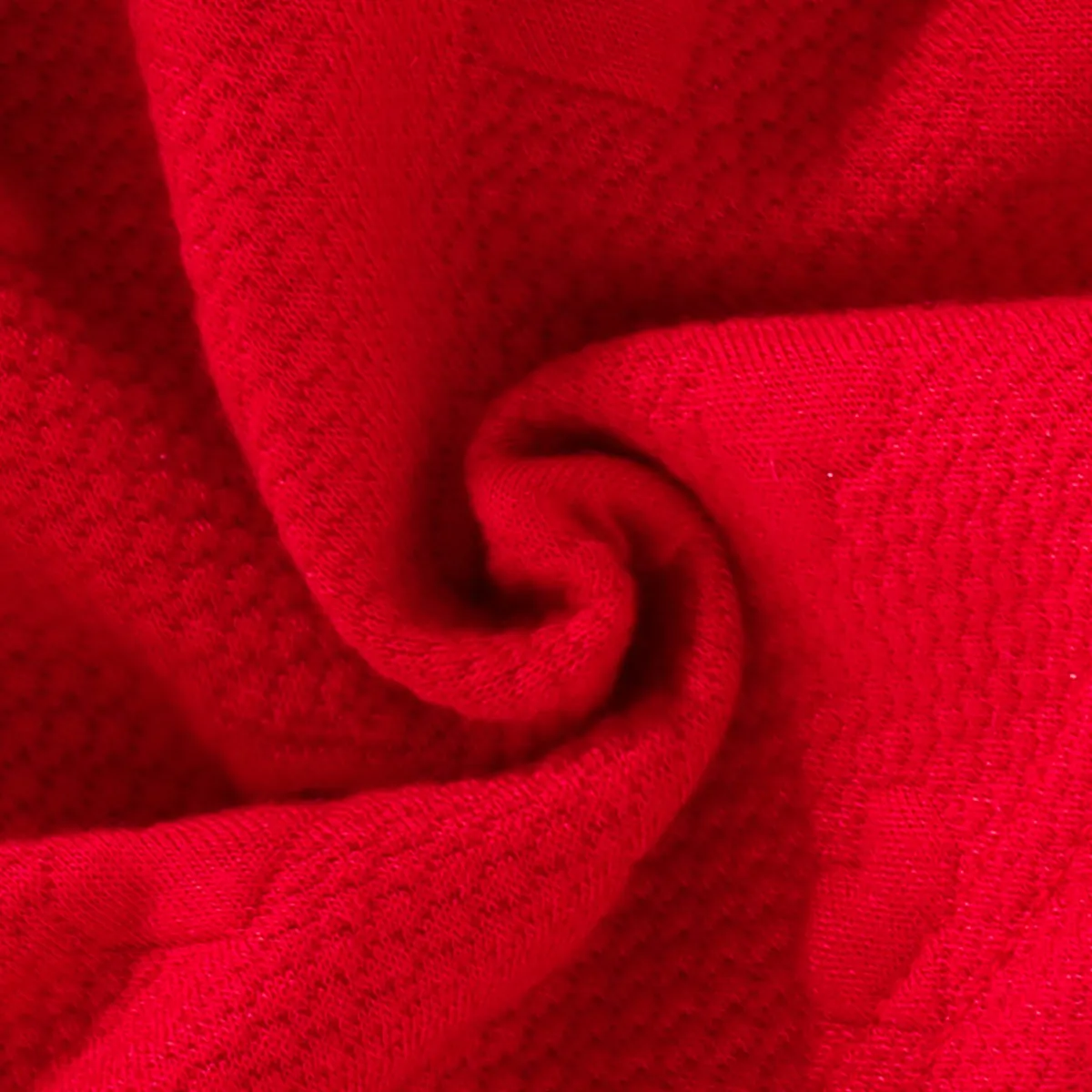 2 pièces Bébé Hypersensible Doux Manches longues Robe Rouge big image 1