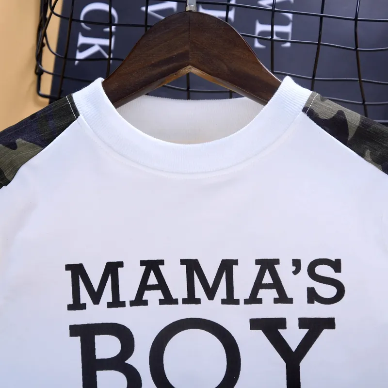 2 Stück Kleinkinder Jungen Stoffnähte Avantgardistisch Sweatshirt-Sets weiß big image 1