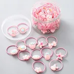 20-teilige entzückende Haarbänder für Mädchen rosa