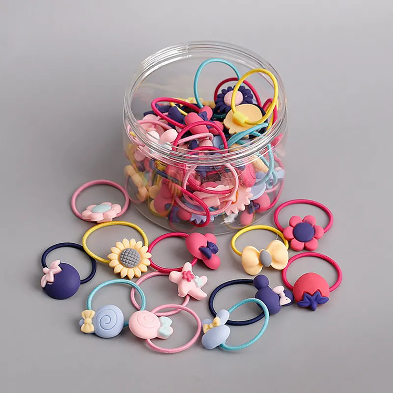 20-piece Adorable Hairbands for Girls Multi-color big image 1