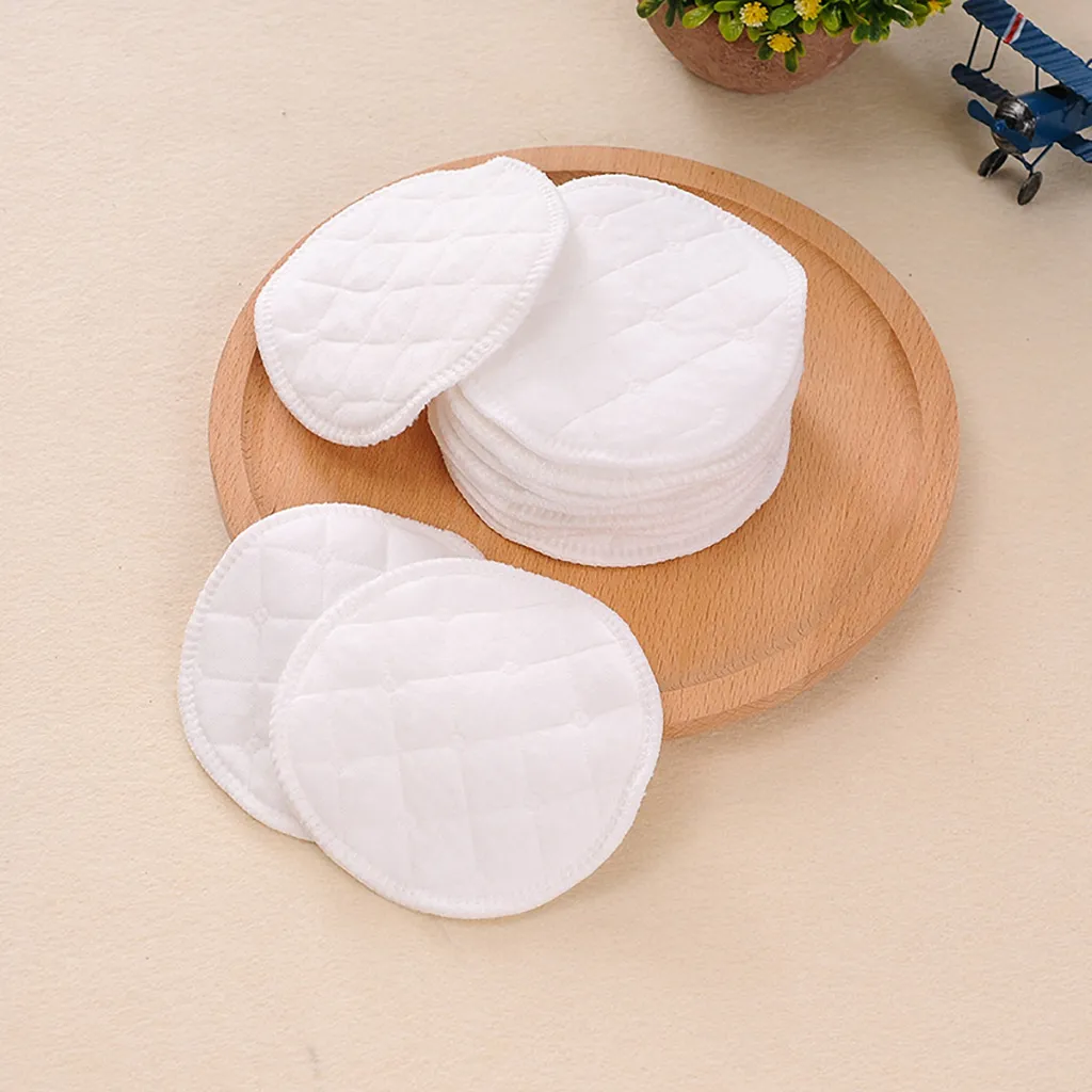 12 Pcs Reusable Waterproof Nursing Breast Pads White image 4