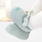 Calcetines con lazo de amor para bebé/niño pequeño Verde