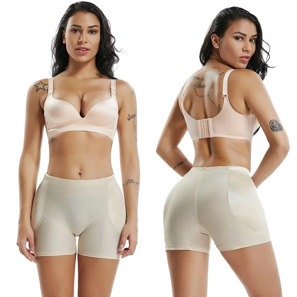 Women Padded Shapewear Panties Hip Enhancer Panties Shaper Shorts Sponge Padded Butt Lifter Padded Shapewear  big image 1