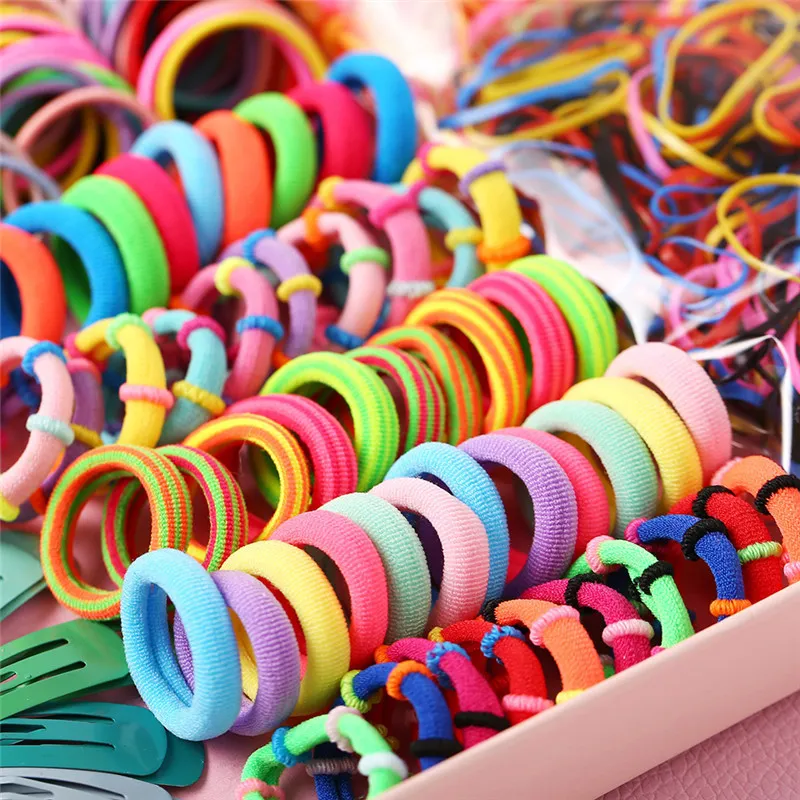 Paquete de 1221 conjuntos de accesorios para el cabello multicolor para niñas Color-A big image 1