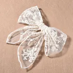 Guipure Lace Bow Hair Clip for Girls  image 3