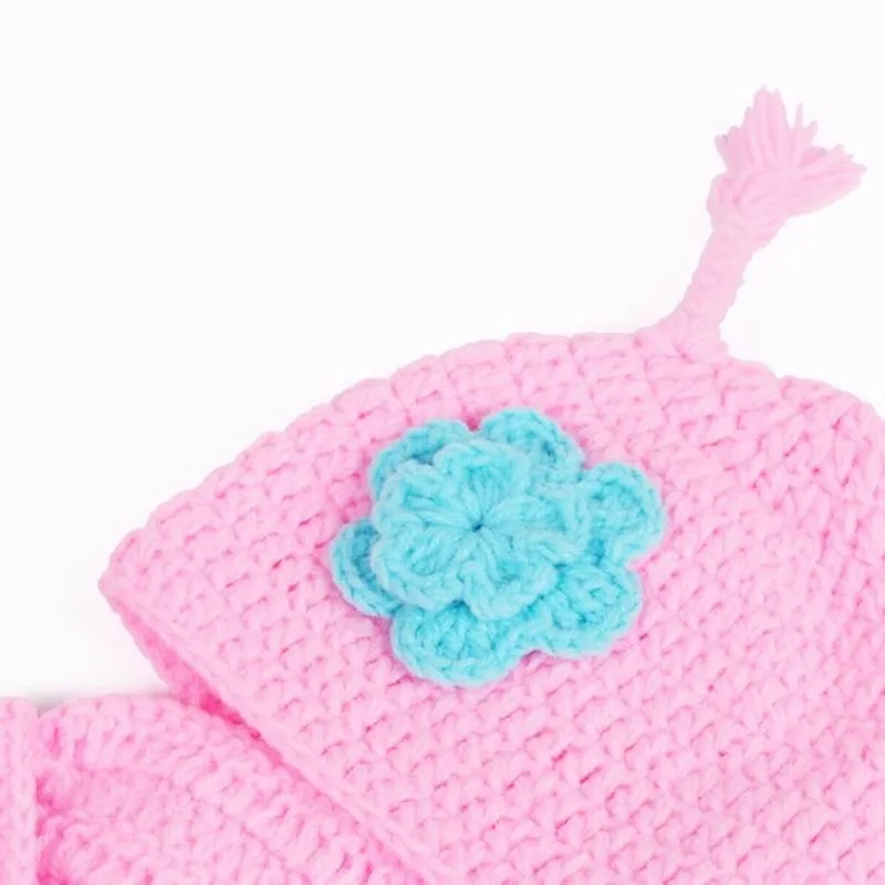 Baby Newborn Handknitted Butterfly Shape Photography Props Shower Gifts Multi-color image 3