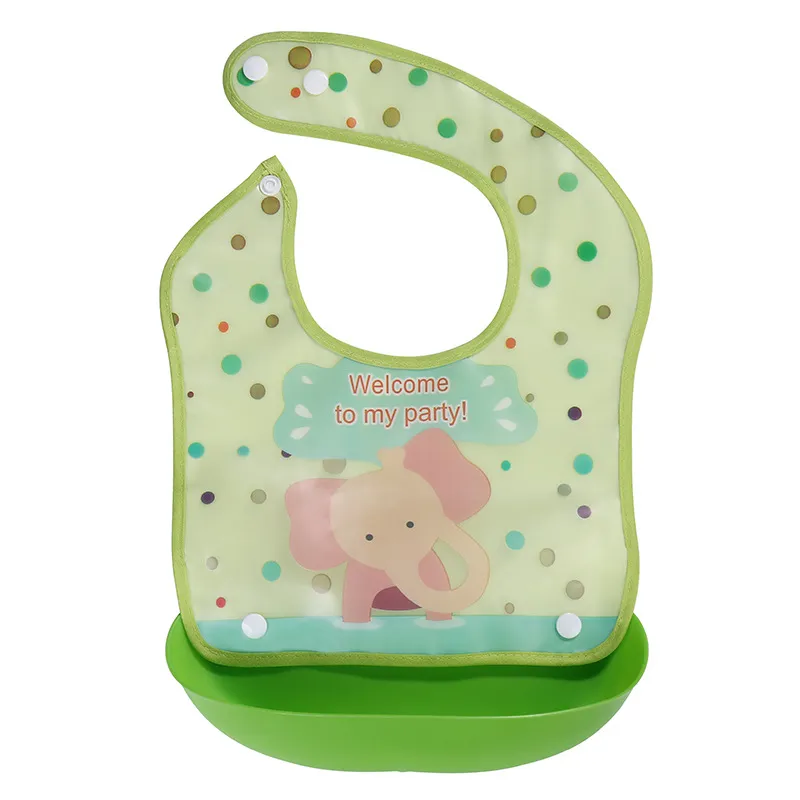 Adjustable Waterproof Bib for Infants and Toddlers