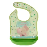 Adjustable Waterproof Bib for Infants and Toddlers Green