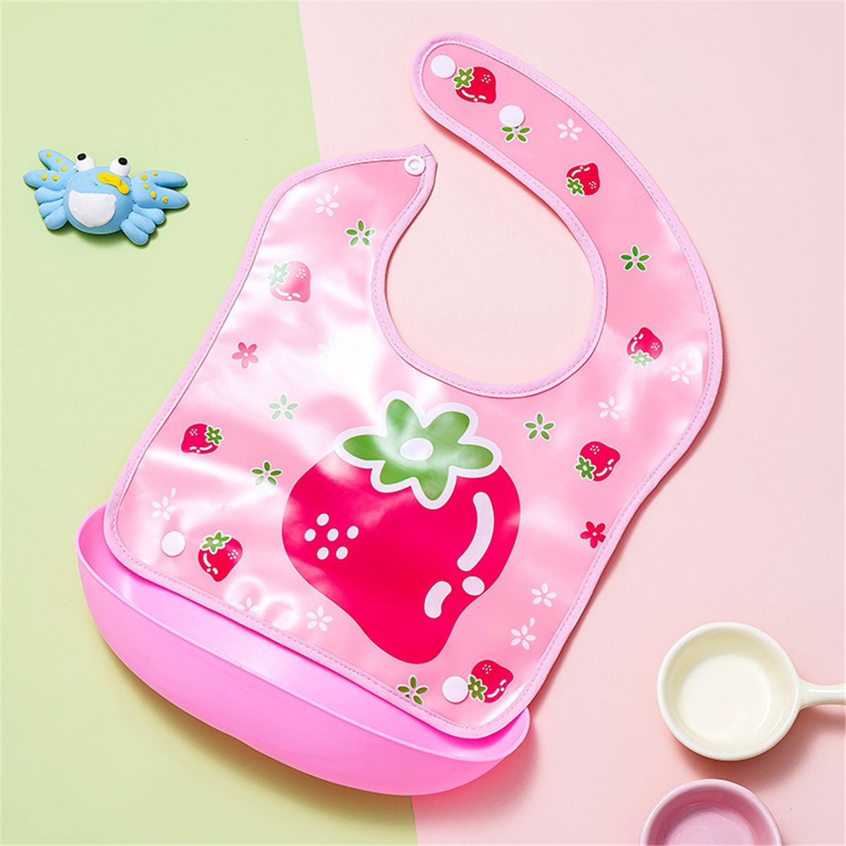 Adjustable Waterproof Bib For Infants And Toddlers
