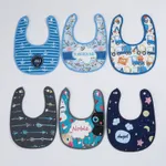 Unisex Vehicle Print Bib for Baby with 100% Polyester Material and Machine Washable  image 2