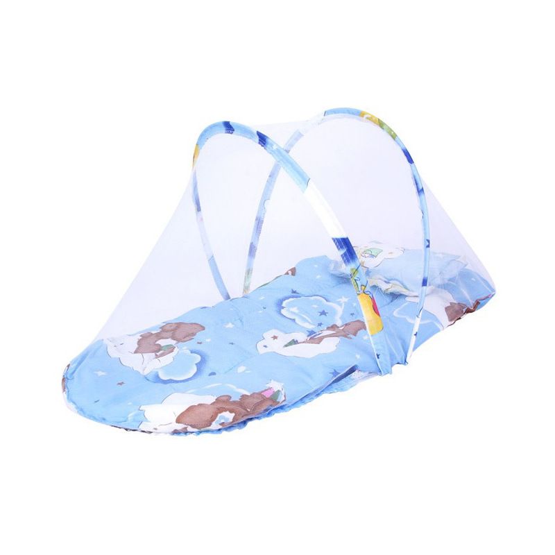 Unisex Animal Pattern Baby Sleeping Bag/Bedding Set With Mosquito Net