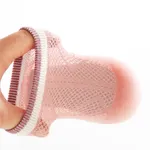 عارضة بلون القطن الرضع والأطفال الصغار دافئة ومضادة للانزلاق مجموعة الجوارب   image 4