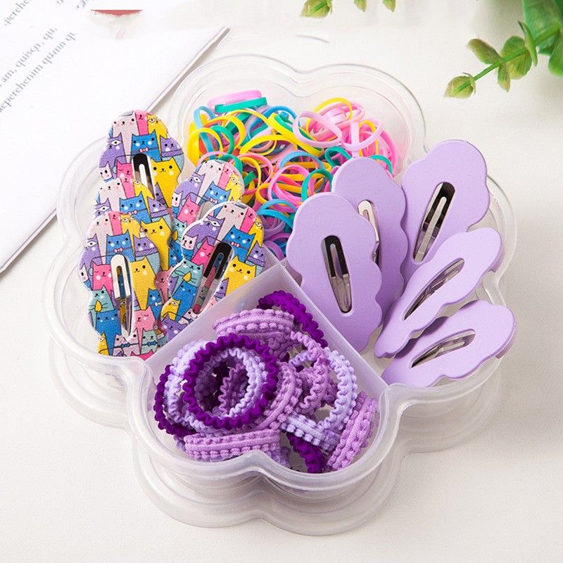 

140 pieces Colorful and multi-combination hair accessories set, a variety of styles can be purchased