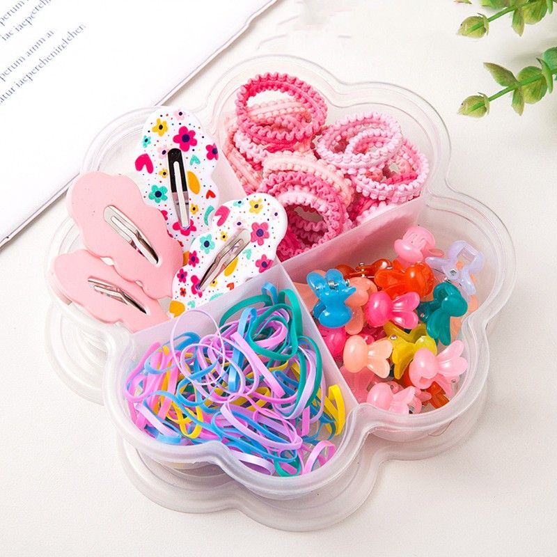 

140 pieces Colorful and multi-combination hair accessories set, a variety of styles can be purchased