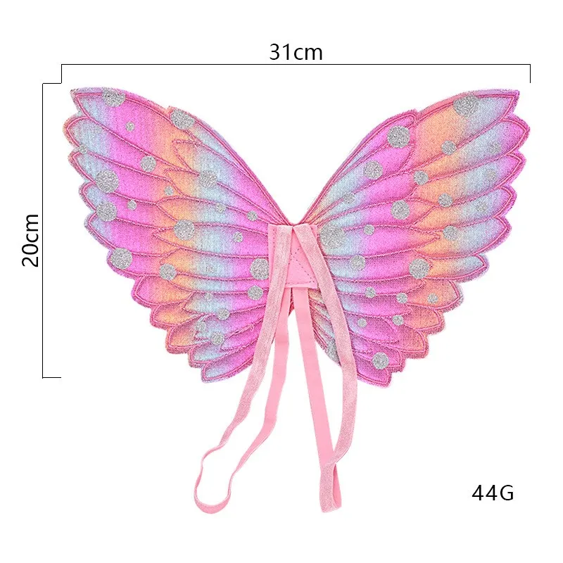 Halloween Angel Wings and Fairy Wand Set, Bulling Bulling Ornaments for Toddler/kids  image 4