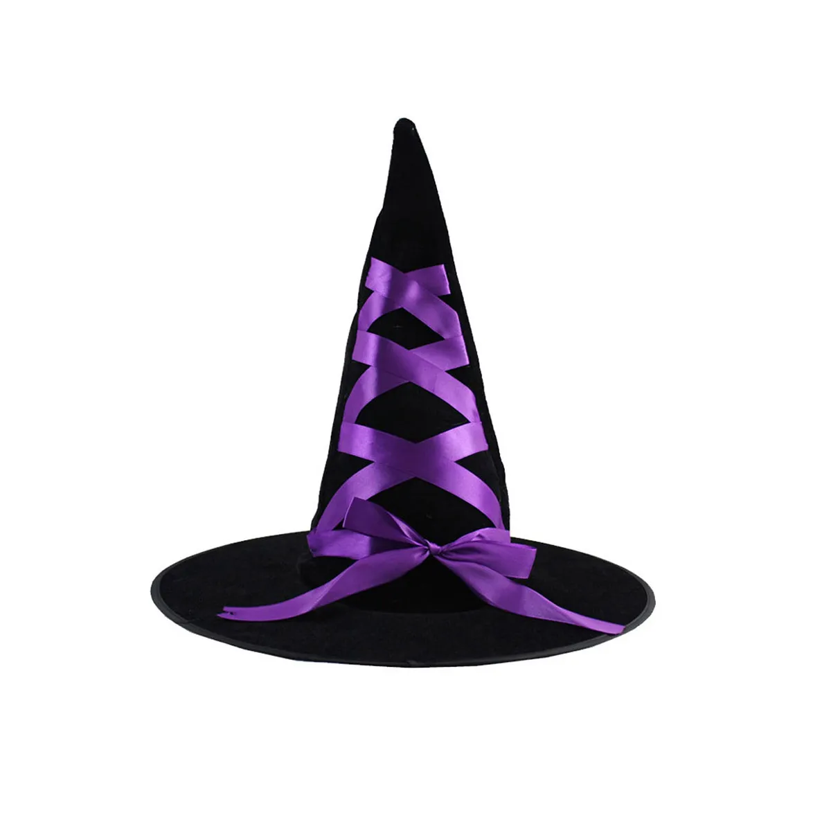 

Kids/adult likes Halloween Dress Up Velvet Witch Hat