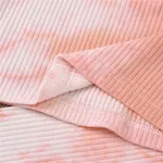 Ribbed 2pcs Tie Dyed Long-sleeve Baby Set  image 6