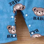 2 unidades Bebé Menino Urso Infantil Manga comprida Conjunto para bebé  image 3