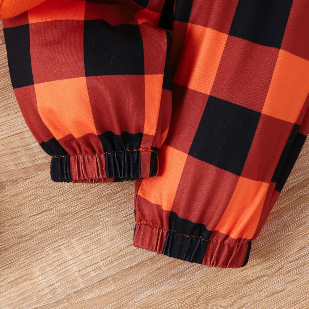 4PCS Baby Girl Halloween Sweet Ruffle Edge Sets big image 7