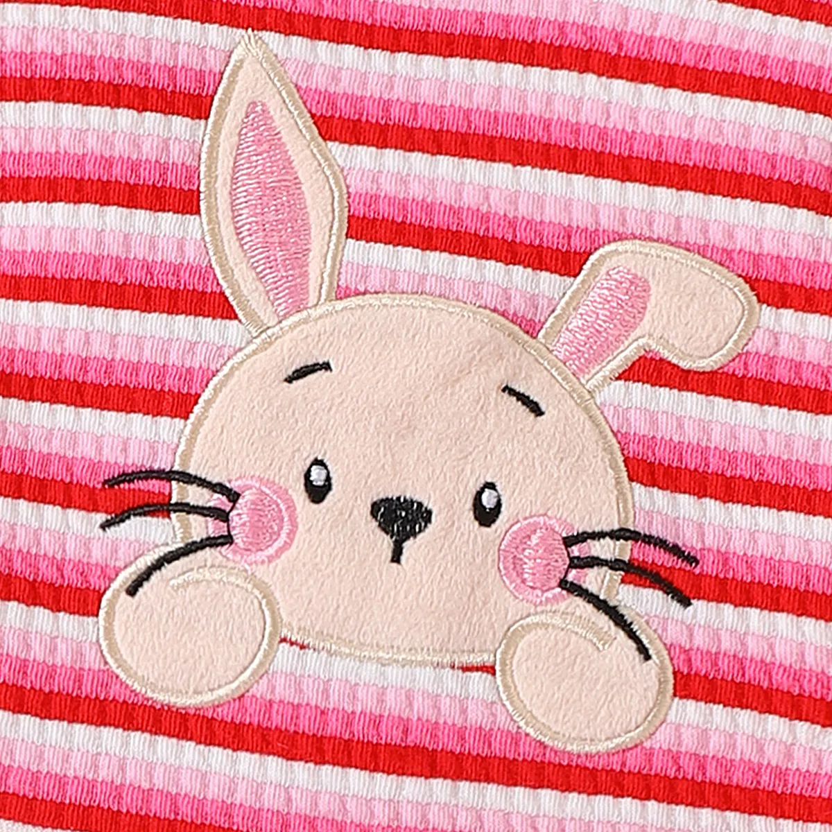 Baby Girls Sweet Rabbit Pattern Long Sleeve Dress  image 2