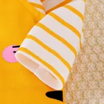 2pcs Baby Girl/Boy Lion Pattern Long Sleeve Set Yellow image 5